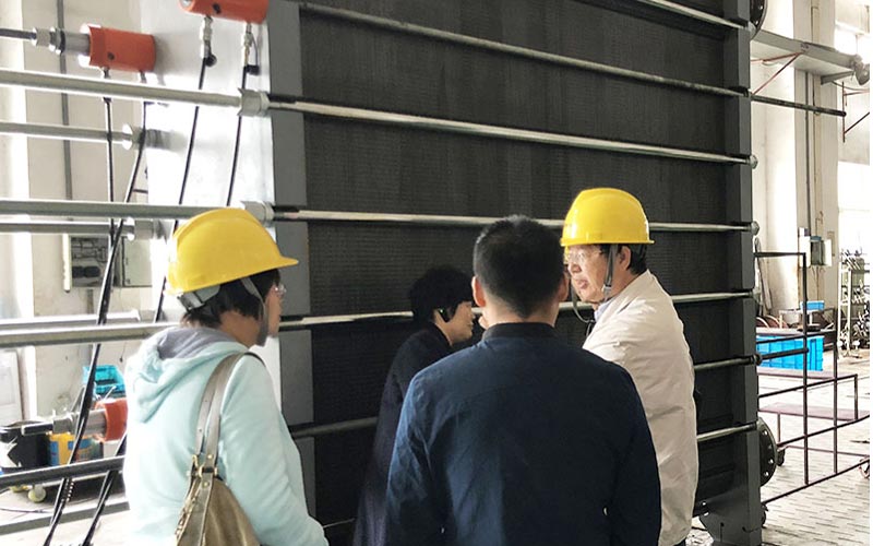Sinopec's Shanghai Engineering Expert Team visited Accessen